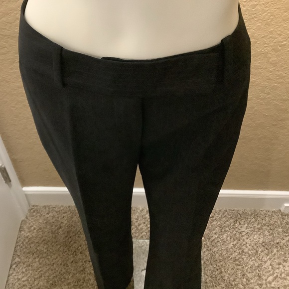 🛑 Ann Taylor Black Striped Slacks (Size 2) - Picture 6 of 7